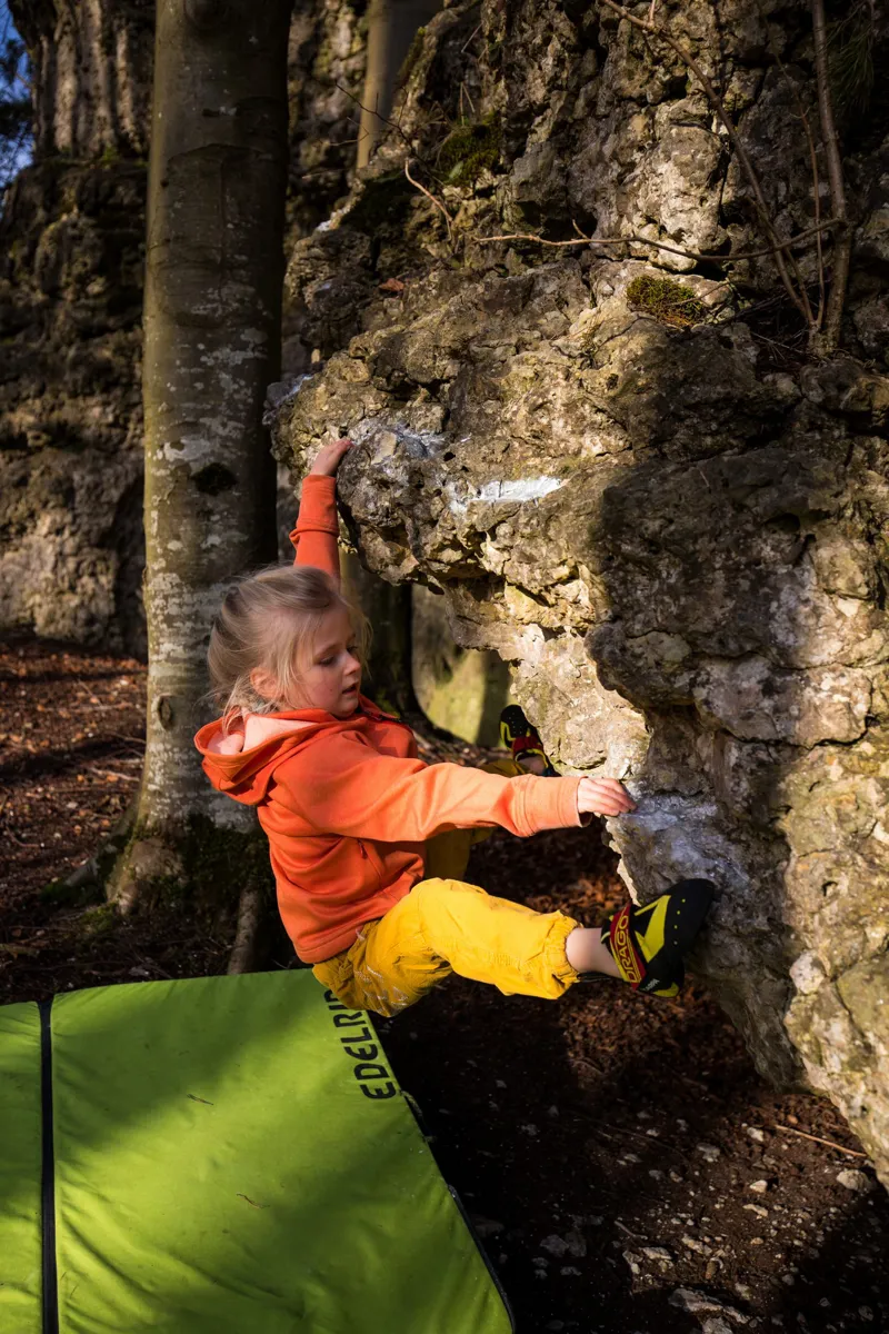 Scarpa Kids Drago Climbing Shoes - Yellow-9